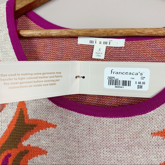 Francesca's Collections Dresses | Francescas Ariana Sweater Dress Miami Nwt | Poshmark